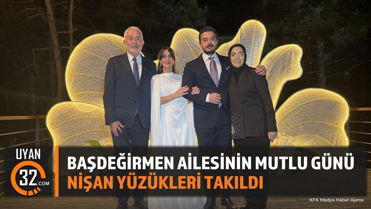 Celal Başdeğirmen ile Tansu Korkmaz Nişanlandı
