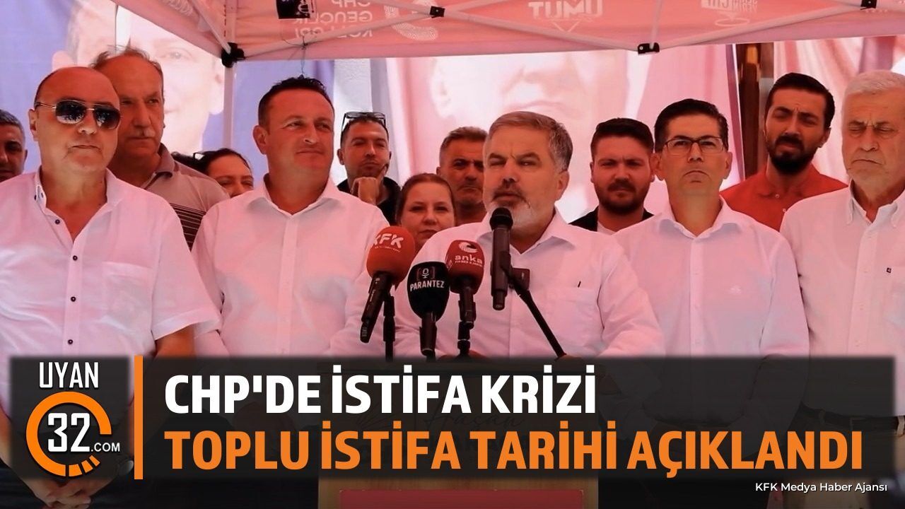 CHP Isparta'da Kriz: Hasan Karaca İstifa Tarihini Açıkladı