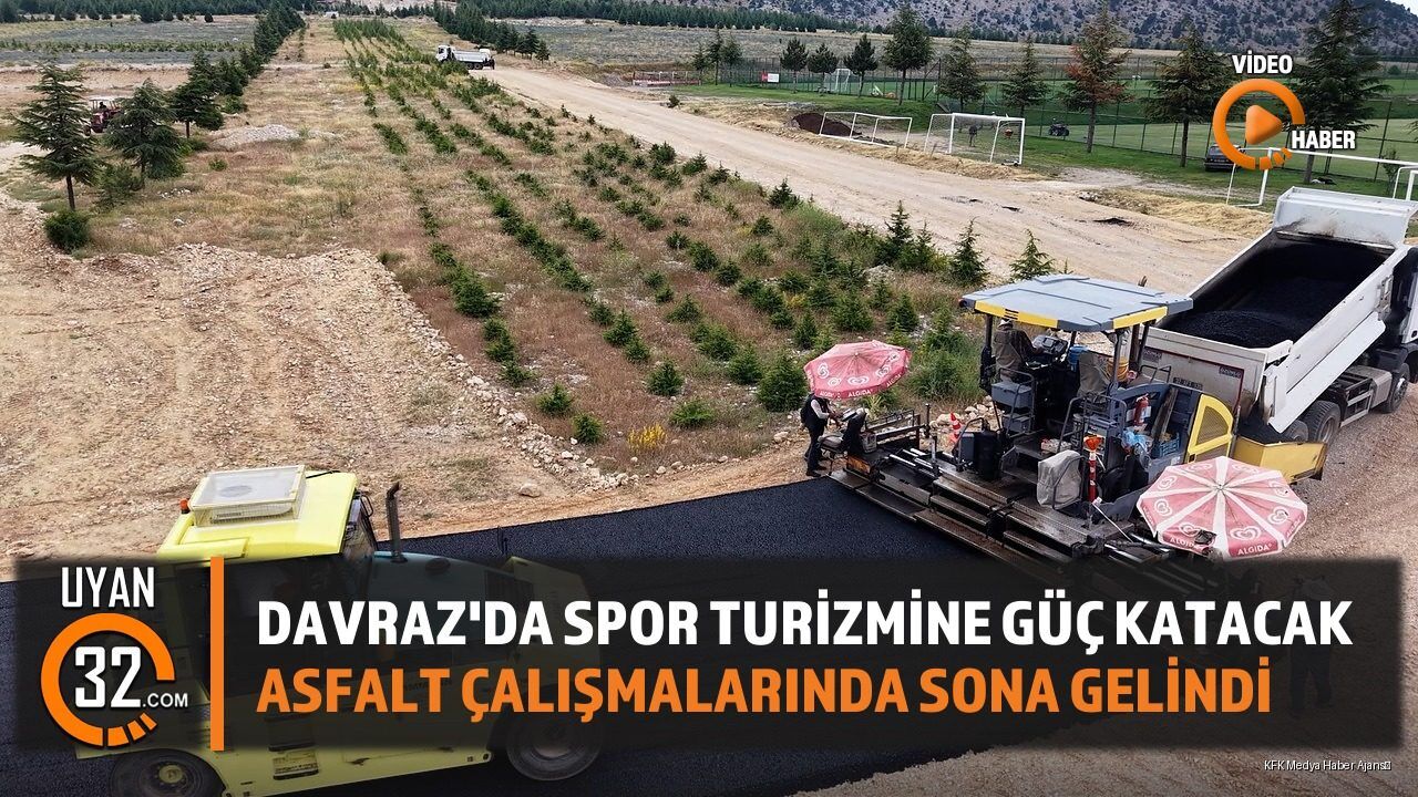 Davraz'da Spor Turizmini Destekleyecek Ulaşım Yatırımları Tamamlanıyor