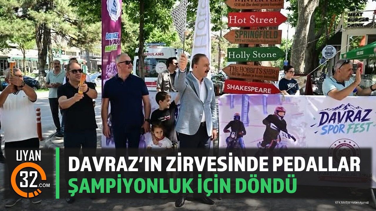 Davraz'ın Zirvesinde Pedallar Şampiyonluk İçin Döndü