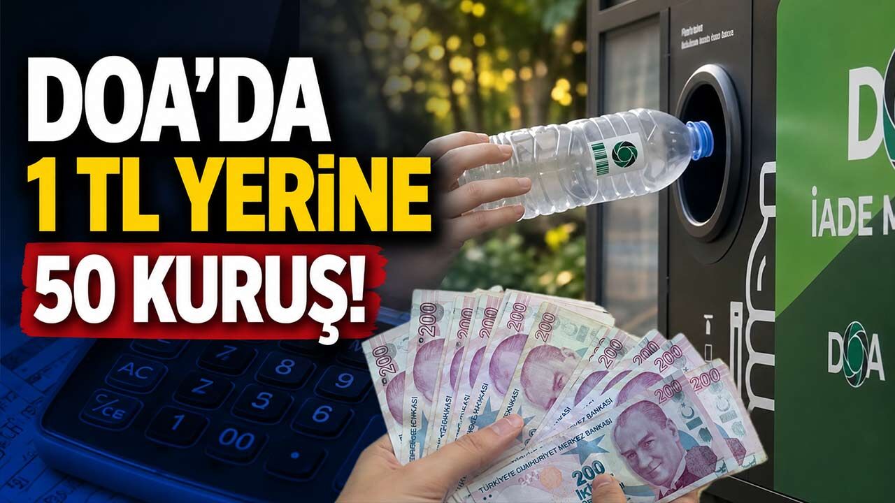 DOA sisteminde bu şekilde iade yapanlar 1 TL yerine 50 kuruş alacak