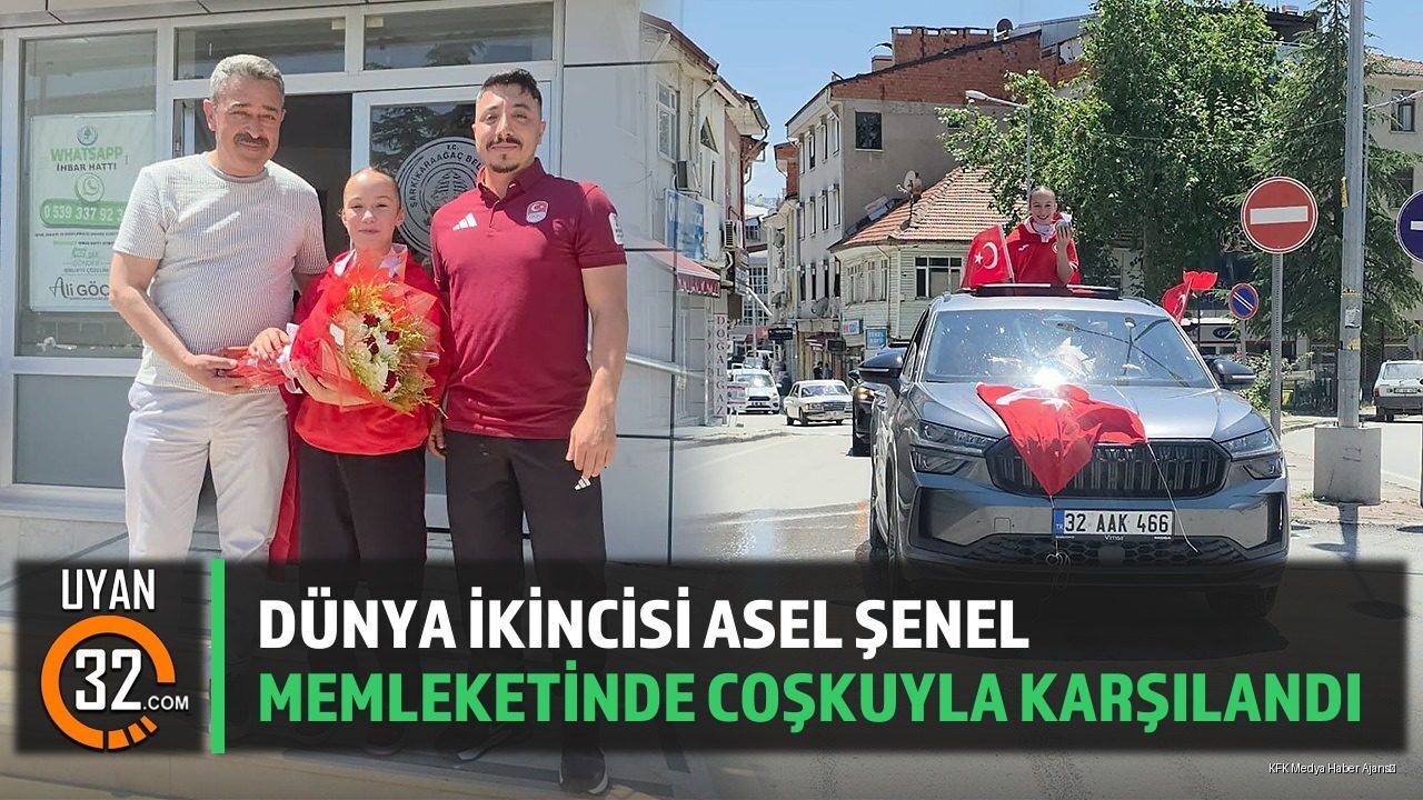 Dünya İkincisi Asel Şenel Memleketinde Coşkuyla Karşılandı