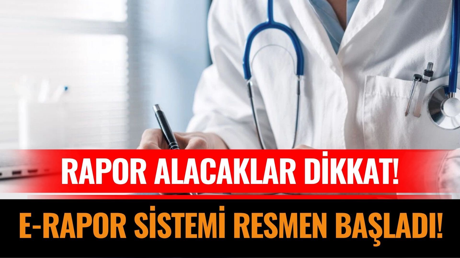 Rapor Alacaklar Dikkat! Yeni Uygulama Resmen Başladı