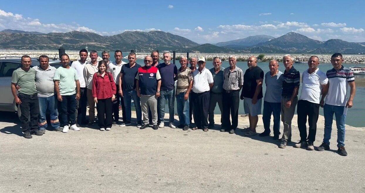 Eğirdir Gölü'nde Balıkçılara Yasal Avcılık Eğitimi