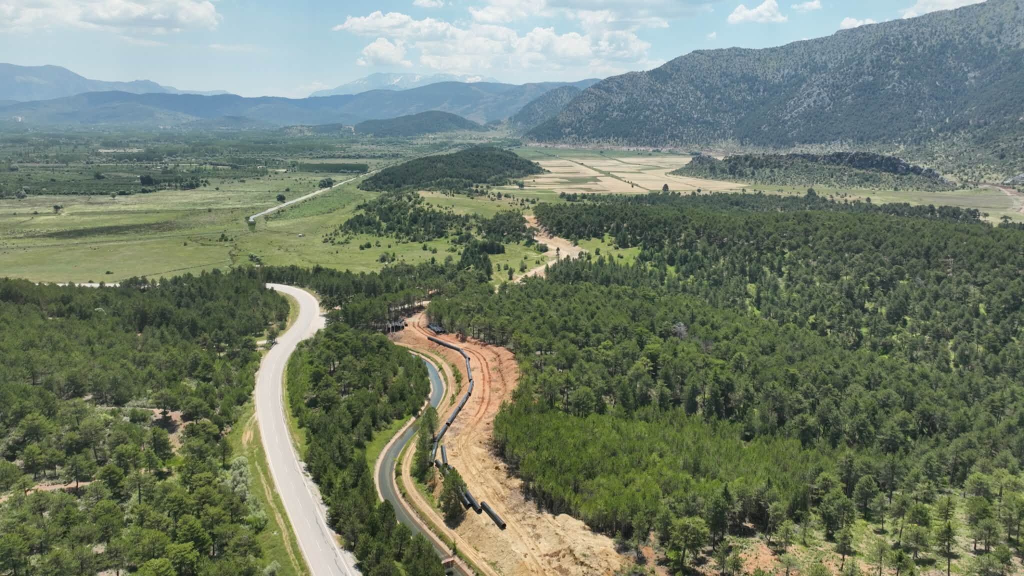 Eğirdir Gölü'ne Can Suyu Projesinde Yüzde 38 Tamamlandı (5)