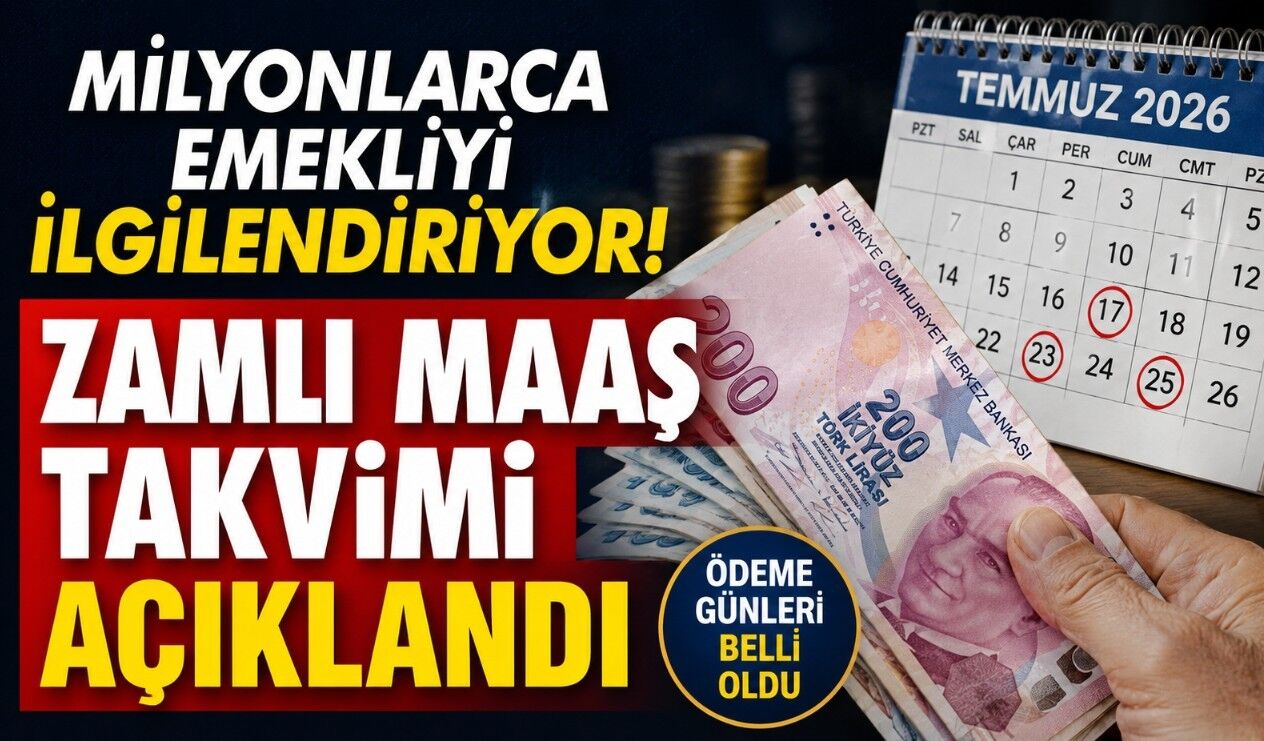 Milyonlarca Emekliyi İlgilendiriyor! Zamlı Maaş Takvimi Açıklandı