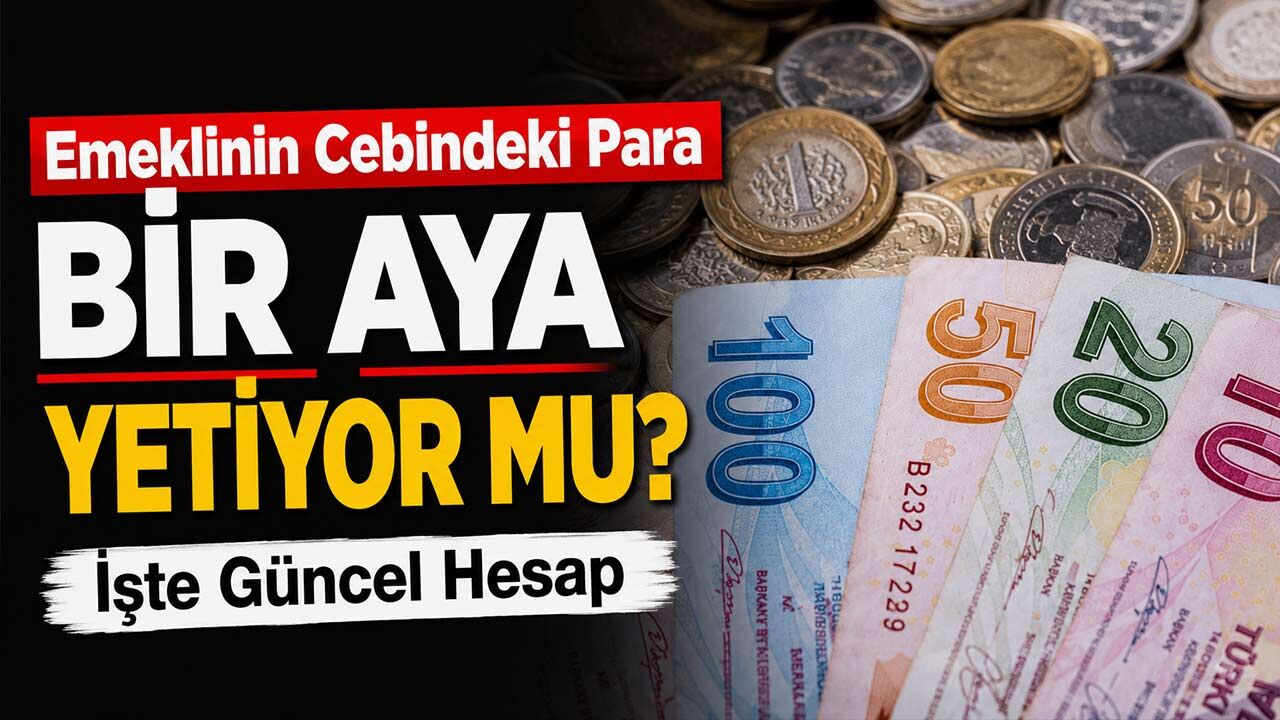 Emekli Maaşıyla Bir Ay Geçinmek Mümkün mü? Rakamlar Yanıt Veriyor