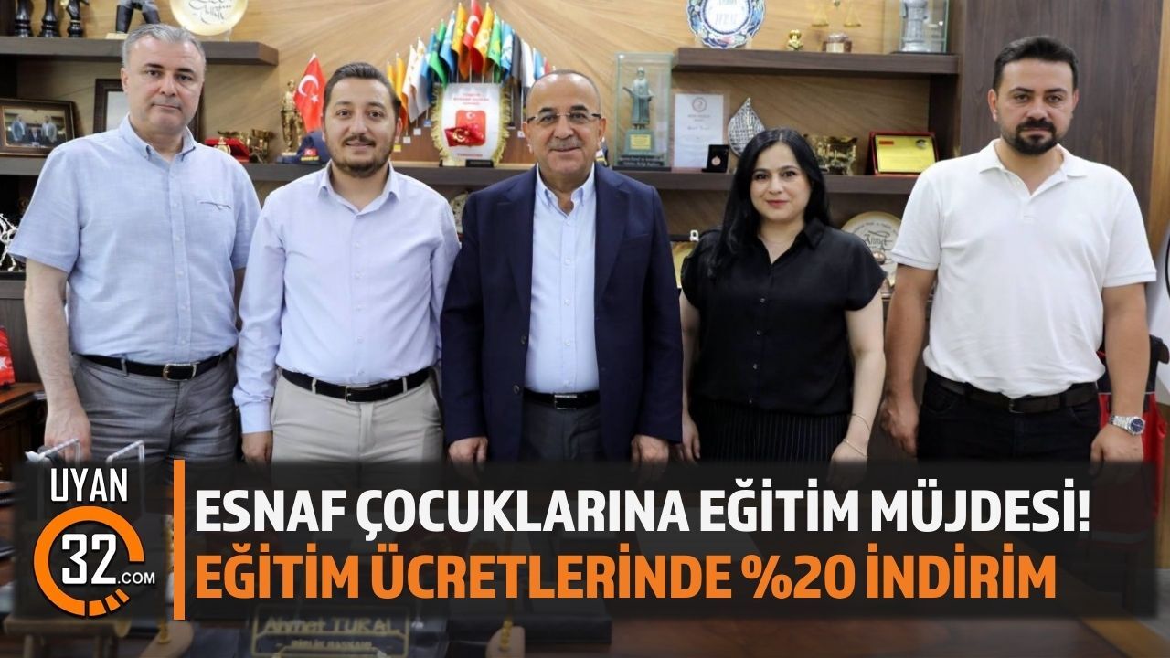 Esnaf Çocuklarına Eğitim Müjdesi!Yüzde 20 İndirim