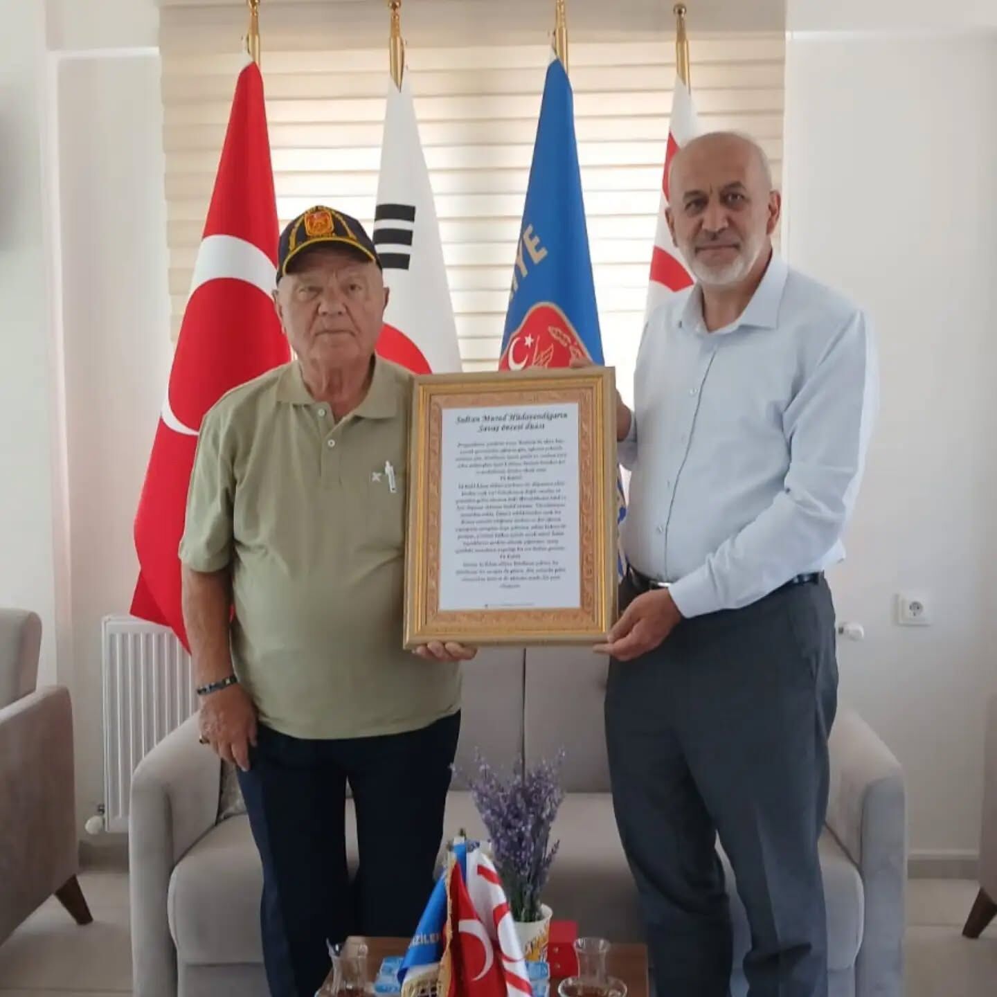 İl Müftüsü Biçer'den Muharip Gaziler Derneği'ne Ziyaret (1)