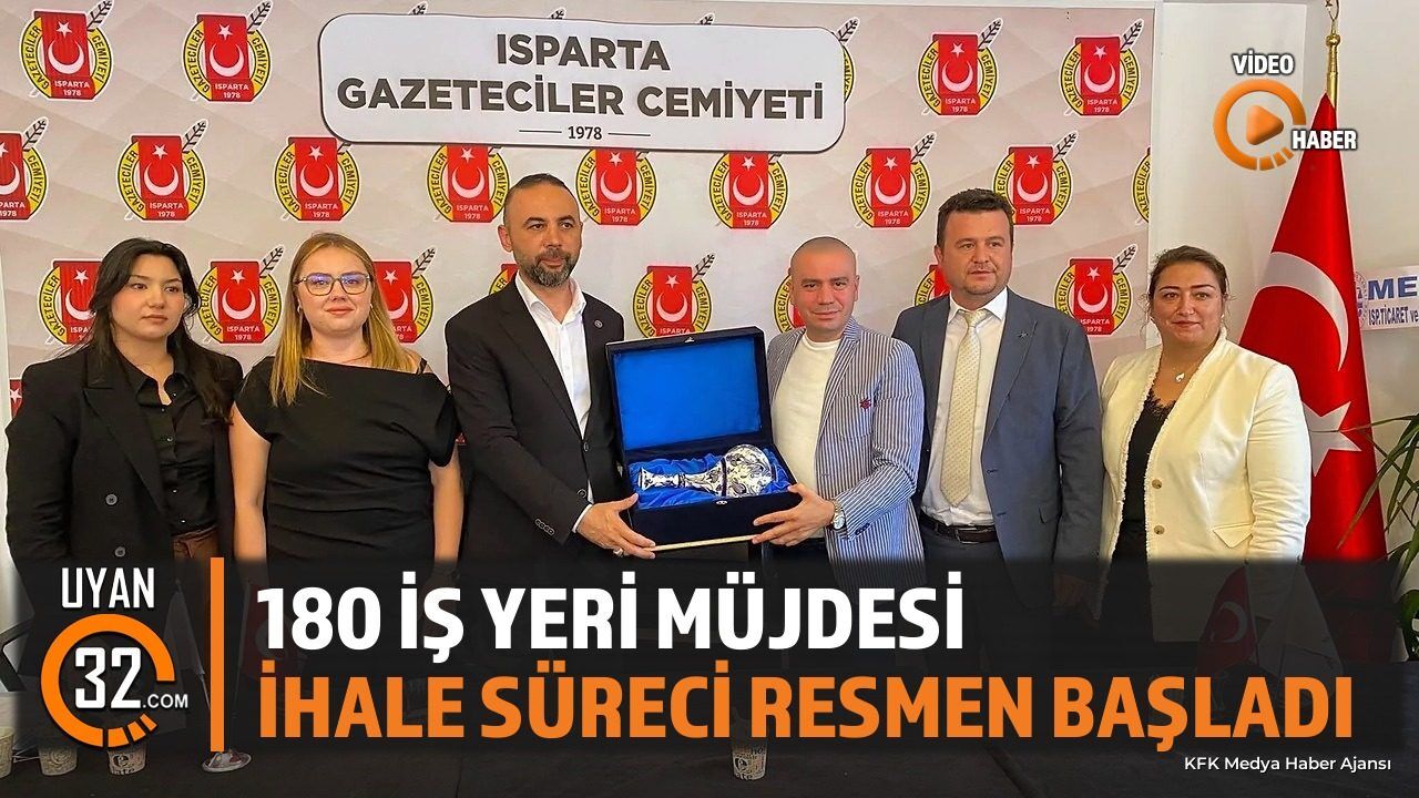 Isparta Deri OSB'de 180 İş Yeri İçin İhale Süreci Başladı