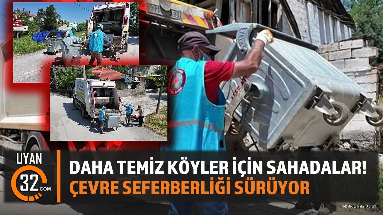 Isparta İl Özel İdaresi Köylerde Atık Toplama Çalışmalarını Sürdürüyor