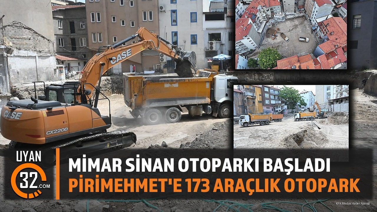 Isparta Pirimehmet'e Yeni Mimar Sinan Katlı Otoparkı