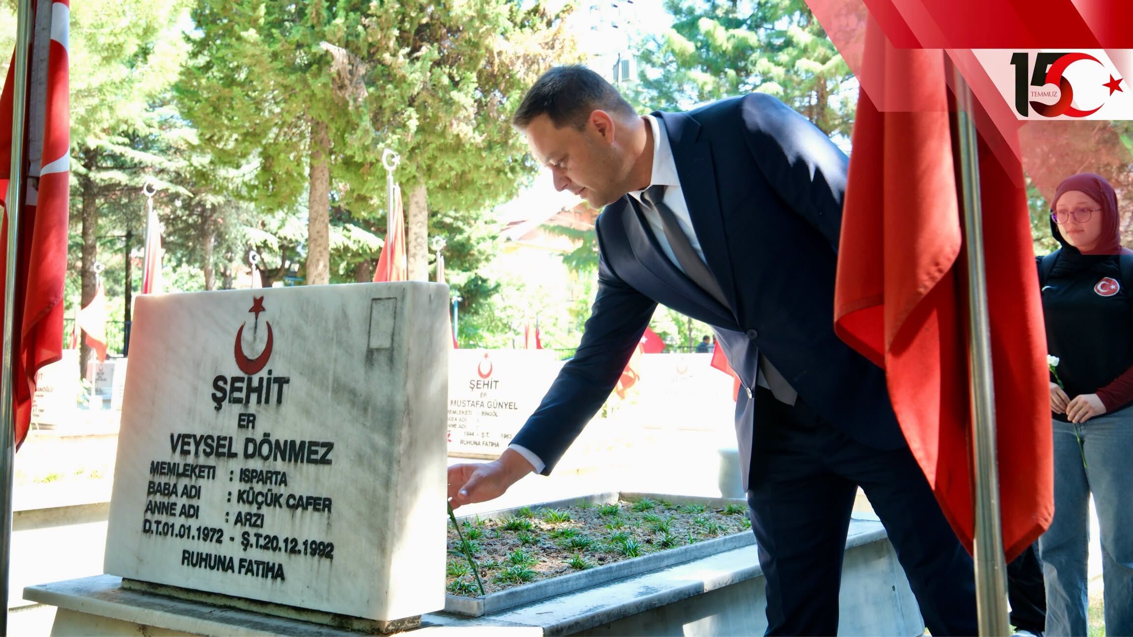Isparta’da 15 Temmuz Şehitleri Dualarla Anıldı (7)