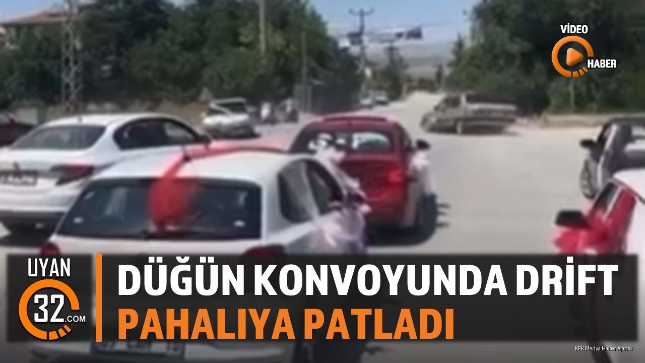 Isparta'da Düğün Konvoyu Driftçilerine Jandarmadan Büyük Ceza