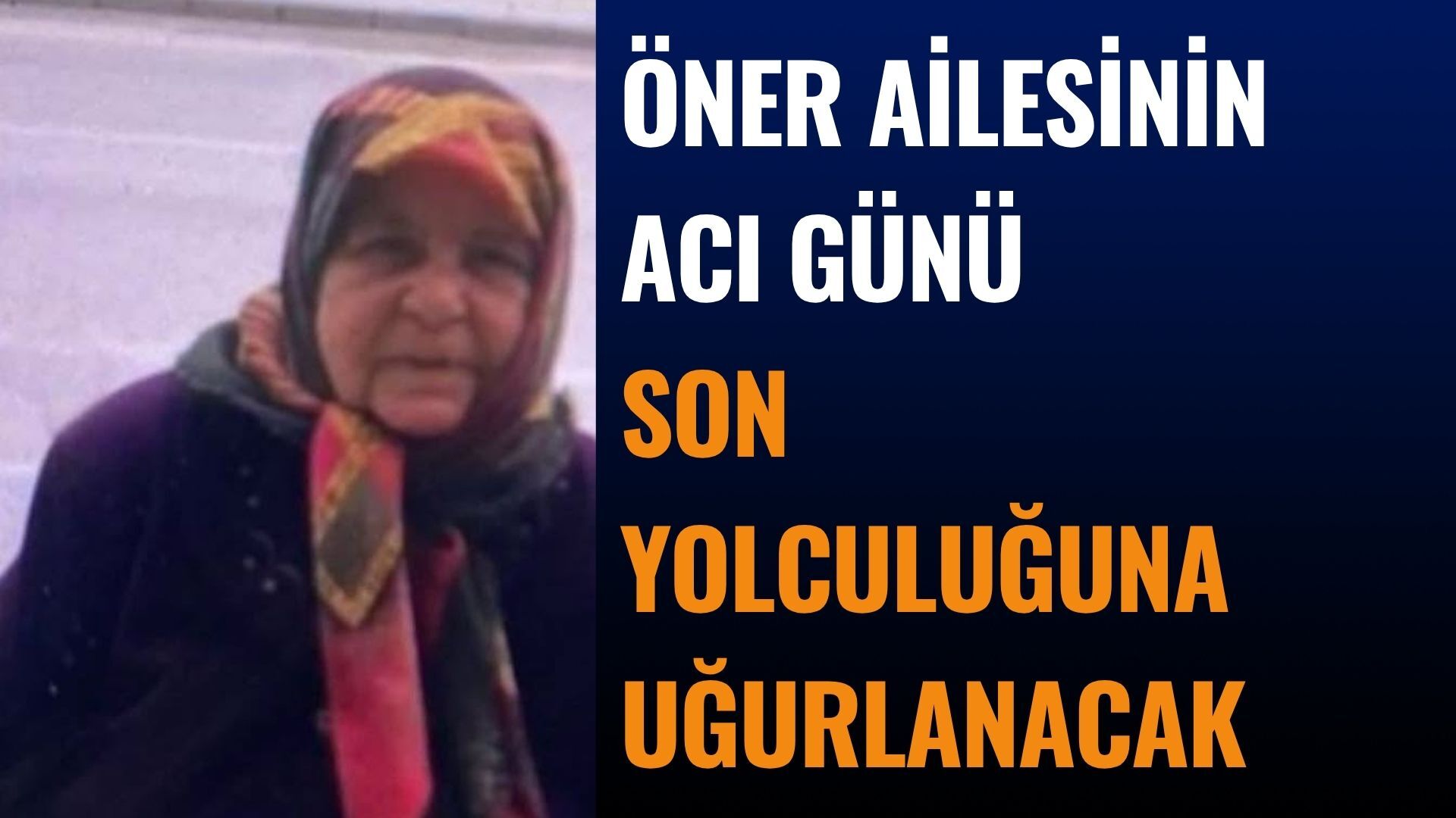 Isparta'da Elif Öner Son Yolculuğuna Uğurlanacak
