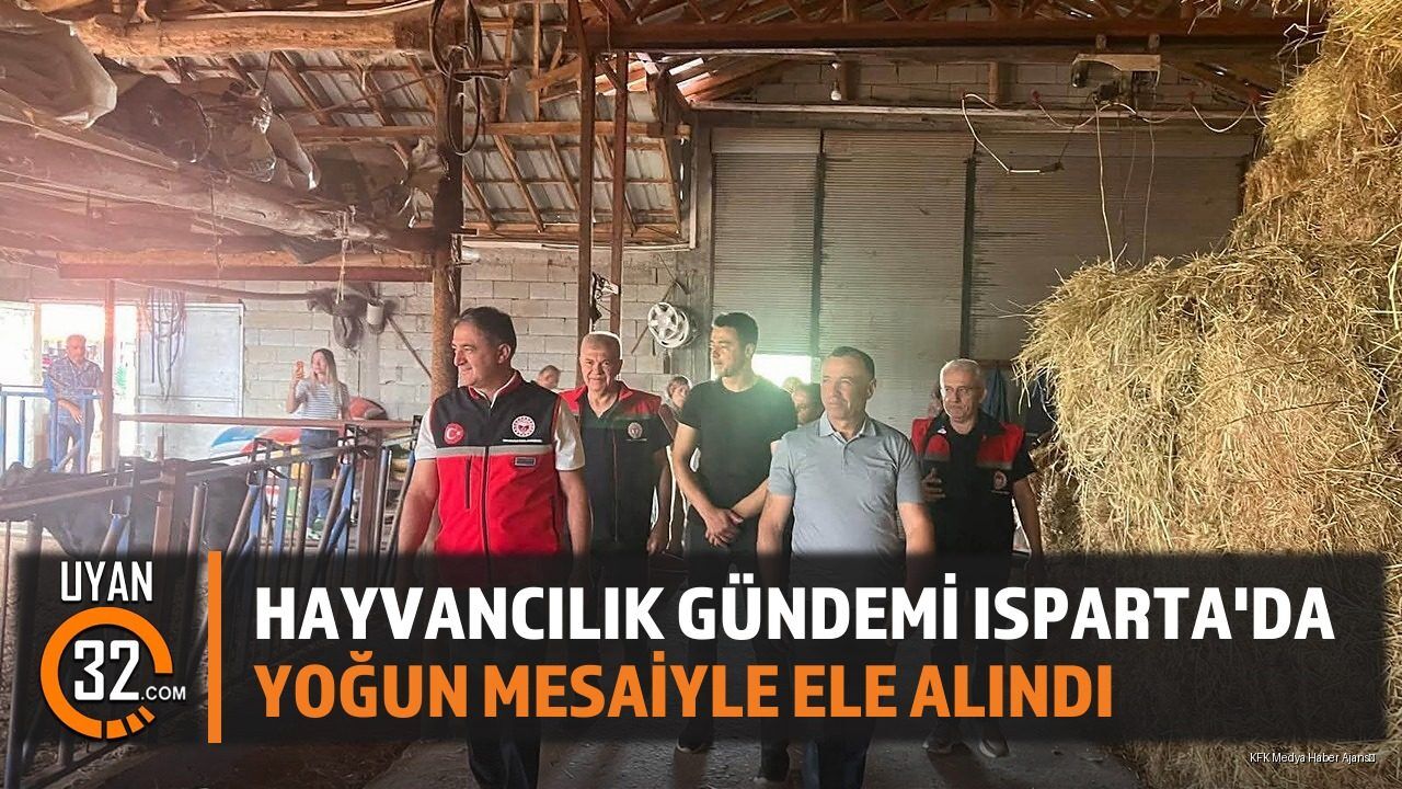 Isparta'da Hayvancılık Sektörüne Yakın Mercek