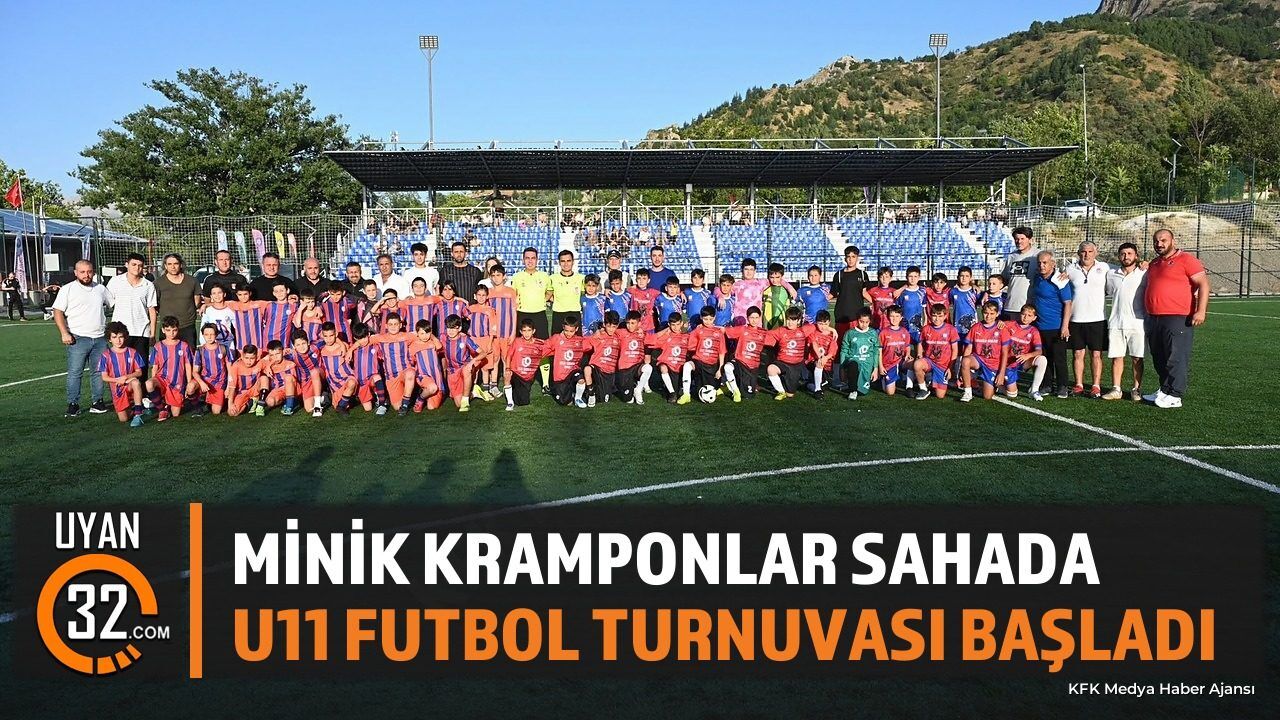 Isparta'da U-11 Minikler Futbol Turnuvası Başladı