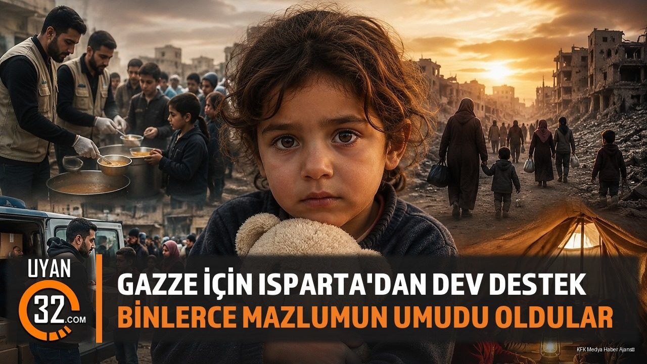 Isparta'dan Gazze'ye 7 Ekim Sonrası 8 Milyon TL'lik İyilik Köprüsü