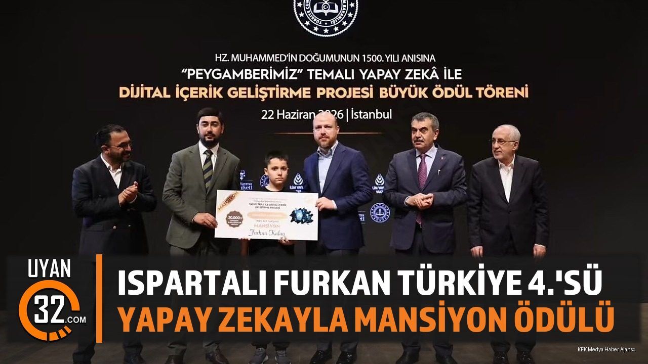 Ispartalı Öğrenci Türkiye 4'üncüsü Oldu