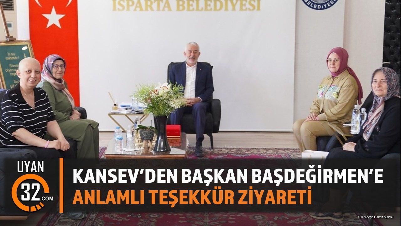 KANSEV'den Başkan Başdeğirmen'e Anlamlı Teşekkür Ziyareti