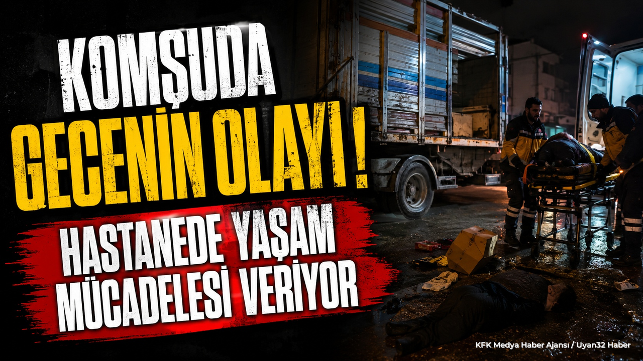 Komşuda Gecenin Olayı 48 Yaşındaki Adam Yaşam Mücadelesi Veriyor