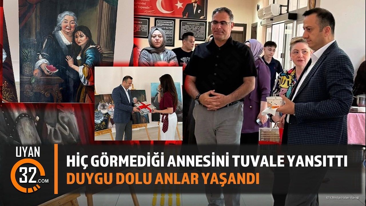 Koruma Altındaki Öğrencinin Resim Sergisi Duygu Dolu Anlar Yaşattı