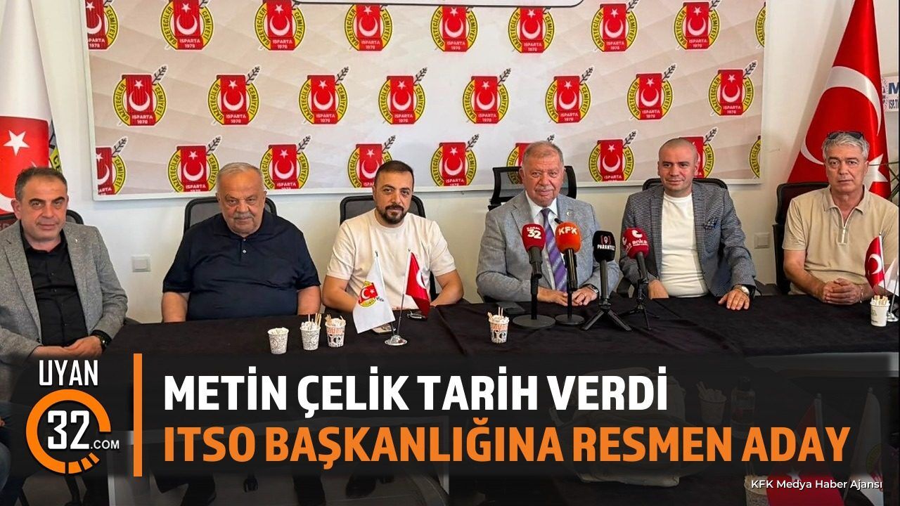 Metin Çelik ITSO Başkanlığına Adaylığını Açıklıyor