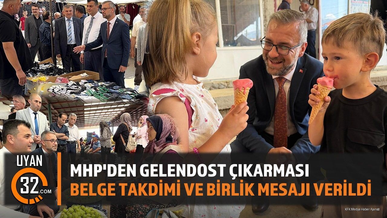 MHP Isparta Gelendost'ta: Aşure İkramı ve Belge Takdimi