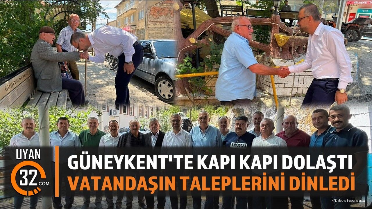 MHP Isparta İl Başkanı Gülay Güneykent'te Halkla Bir Araya Geldi
