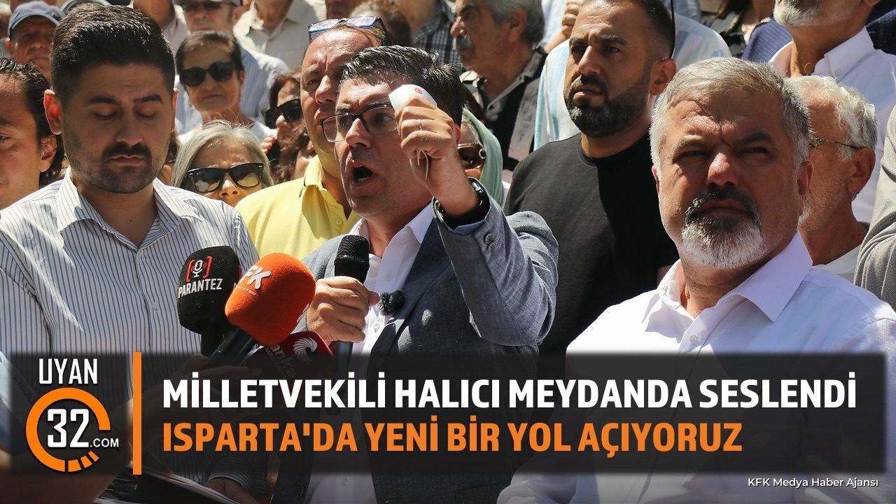Hikmet Yalım Halıcı Isparta'da Yeni Bir Yol Açıyoruz
