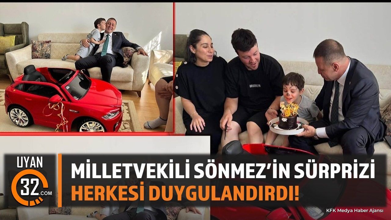 Milletvekili Hasan Basri Sönmez'den Alaz'a Sürpriz Hediye