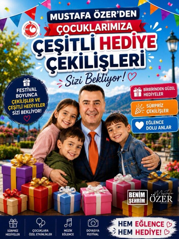 Mustafa Özerden Çocuklara Sürpriz Hediyeler
