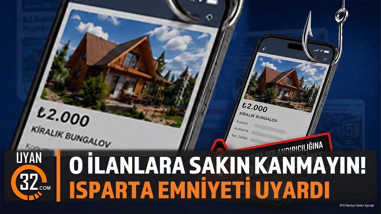 O İlanlara Sakın Kanmayın! Isparta Emniyeti Uyardı