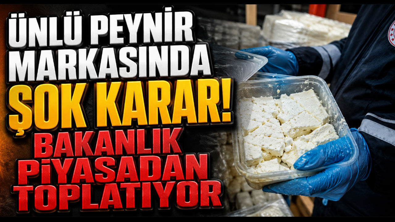 Ünlü Peynir Markasında Şok Karar! Bakanlık Piyasadan Toplatıyor