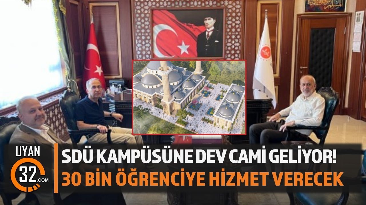 SDÜ Kampüsüne Cami Projesi İçin Kurumlar El Ele Verdi