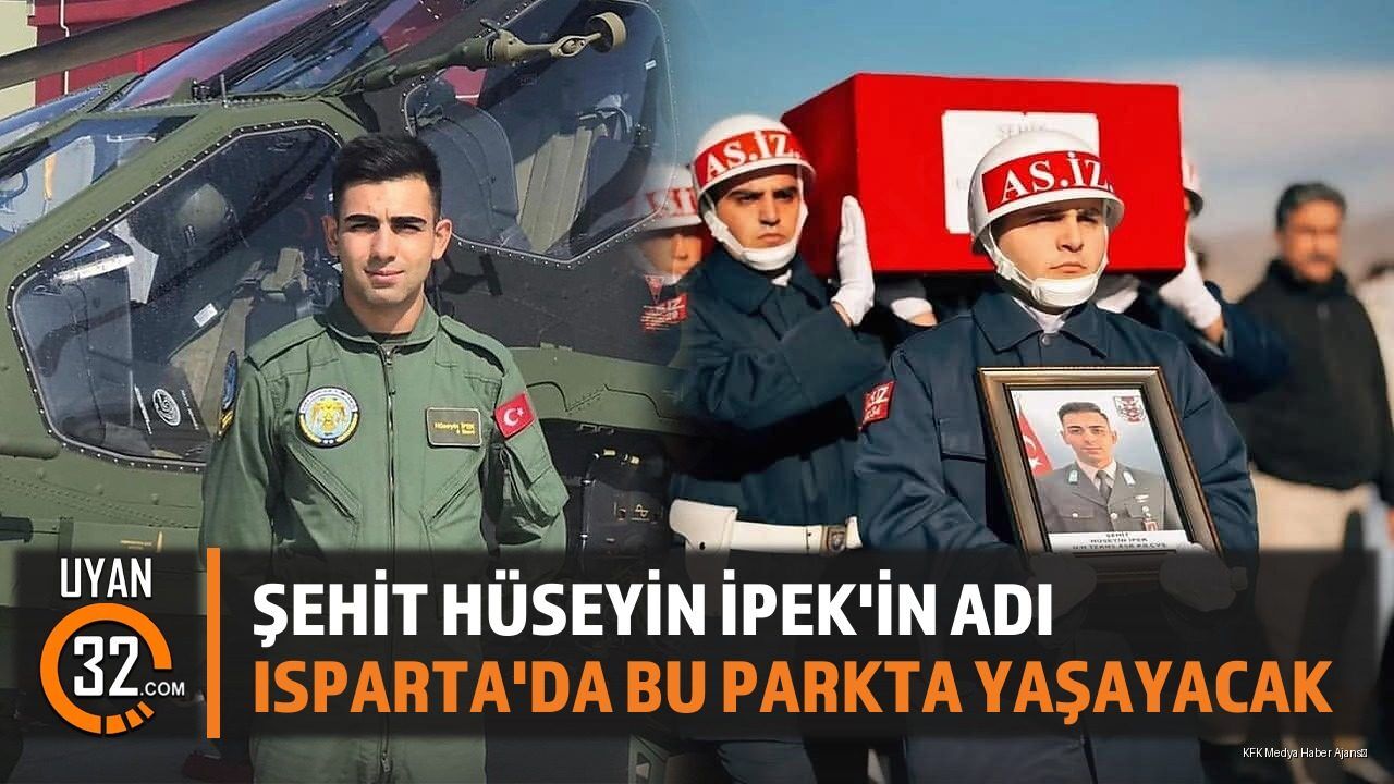 Şehit Hüseyin İpek’in Adı Parkta Yaşatılacak