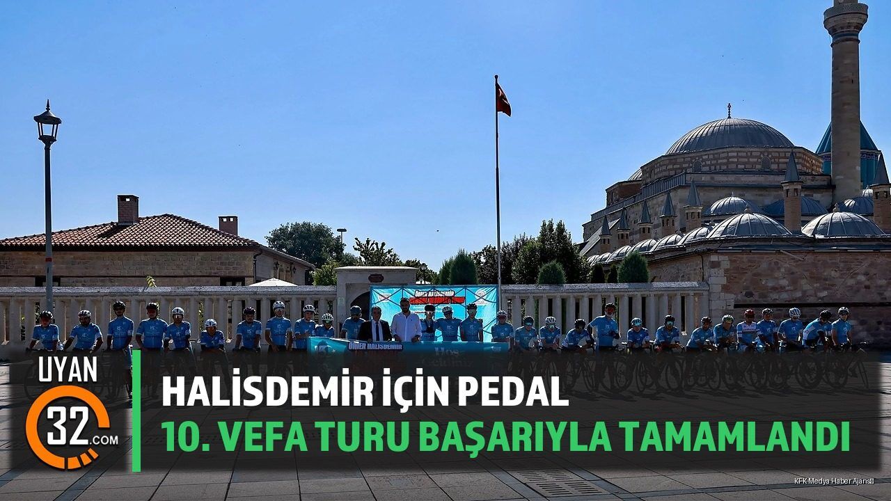 Şehit Ömer Halisdemir İçin 1.071 Kilometre Pedal Çevirdiler