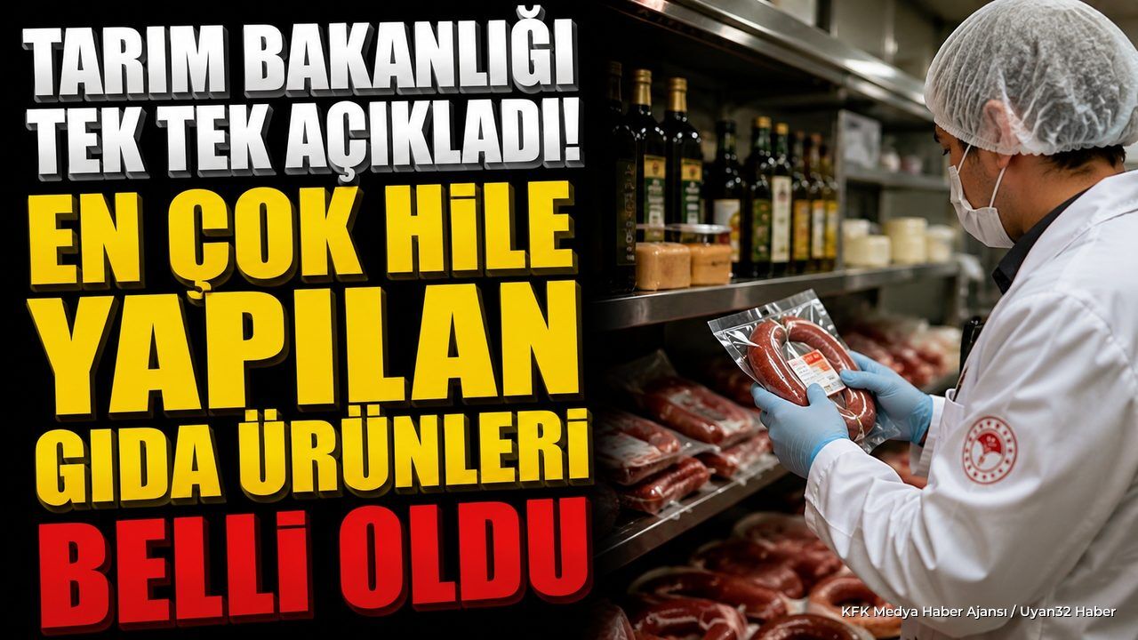 Sofranızda olabilir! En çok hile yapılan gıdalar belli oldu