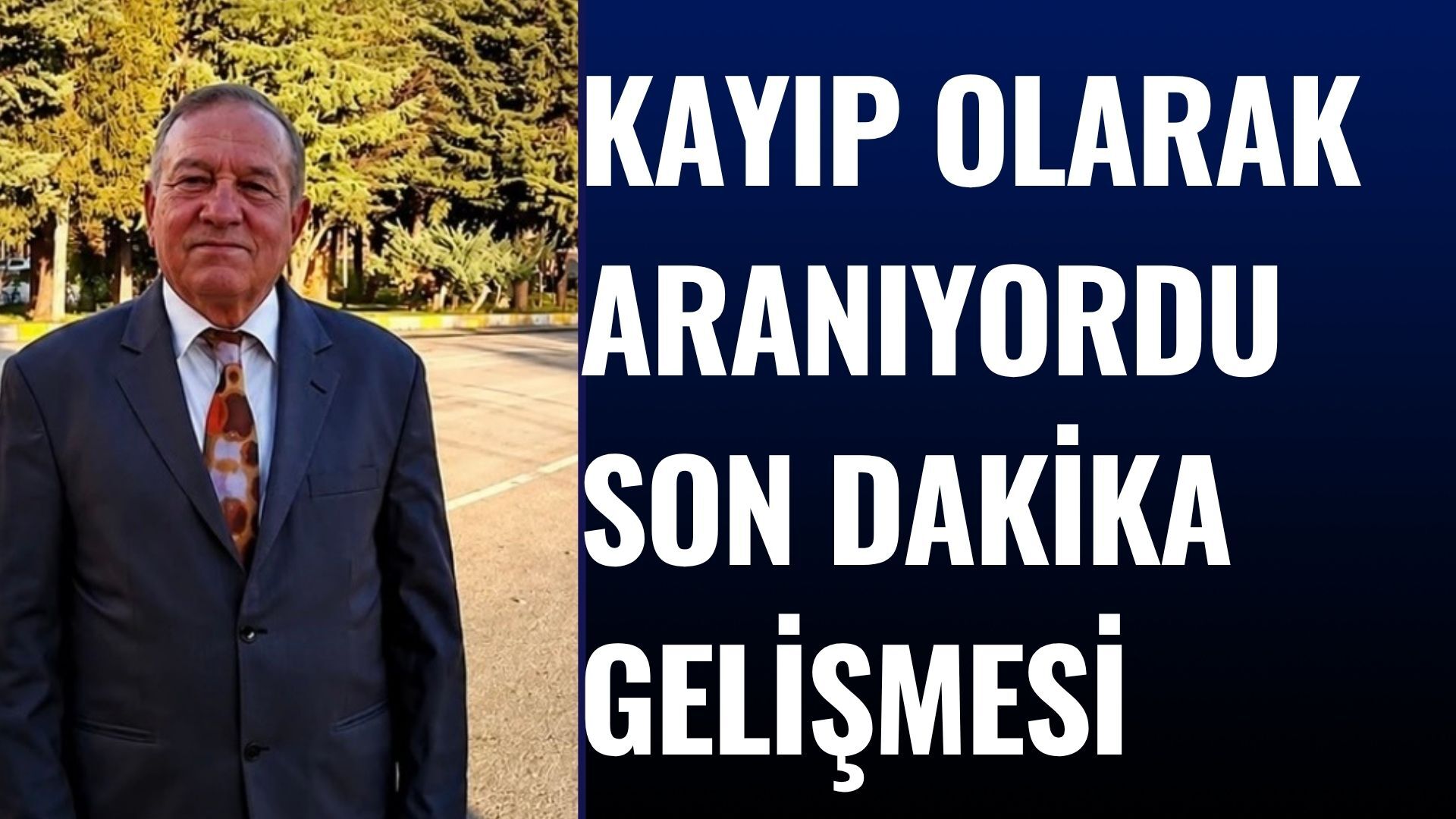 KAYIP İHBARININ ARDINDAN MEHMET İÇÖZ KONUŞTU