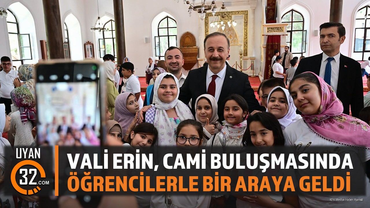 Vali Erin, TÜGVA Yaz Okulu Öğrencileriyle Cami Buluşması'nda
