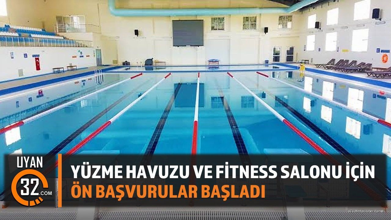 Yalvaç'ta Yüzme Havuzu ve Fitness Salonu İçin Ön Başvurular Başladı