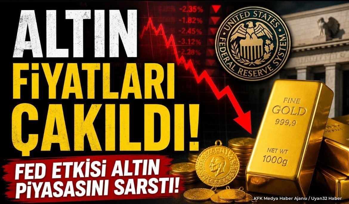 Altın Fiyatlarında Sert Düşüş: Gram ve Çeyrek Fiyatları Geriledi