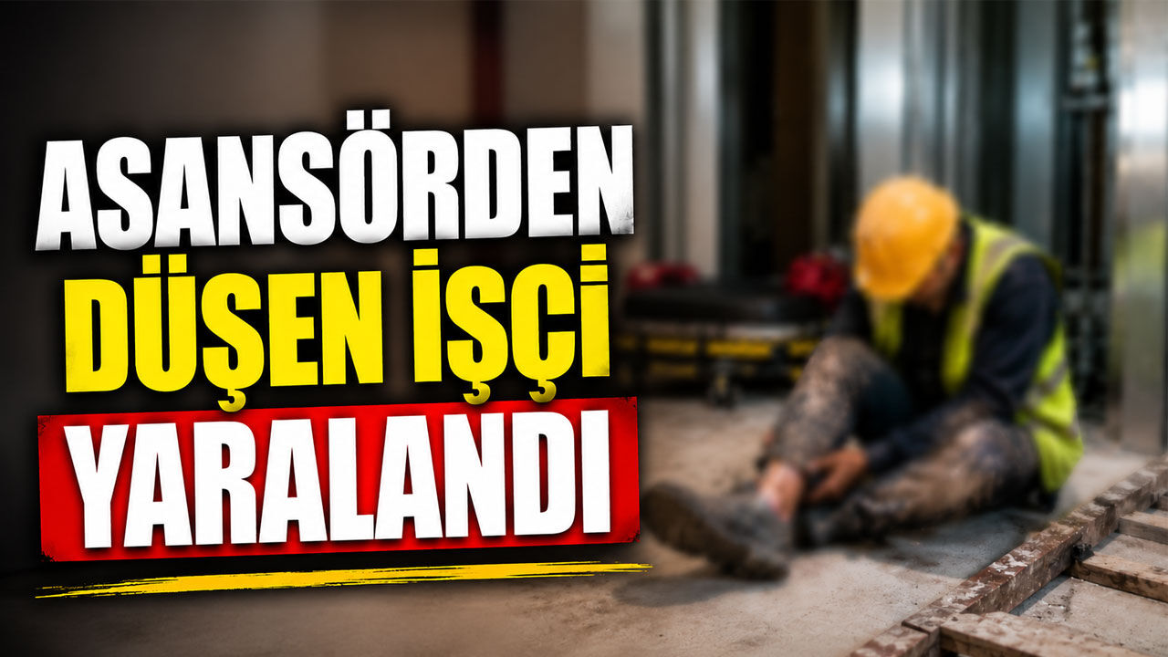 Isparta’da İş Kazası: Asansörden Düşen İşçi Yaralandı