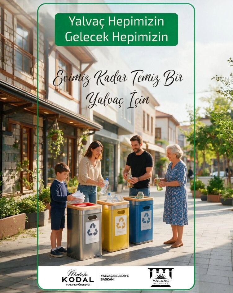 Başkan Kodal’dan Yalvaçlılara Temizlik Çağrısı
