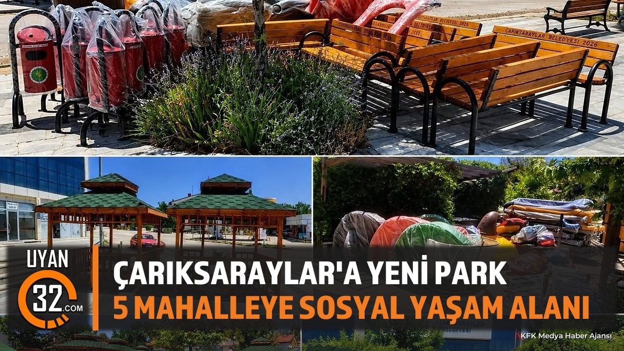 Çarıksaraylar'a Yeni Sosyal Yaşam Alanları Geliyor