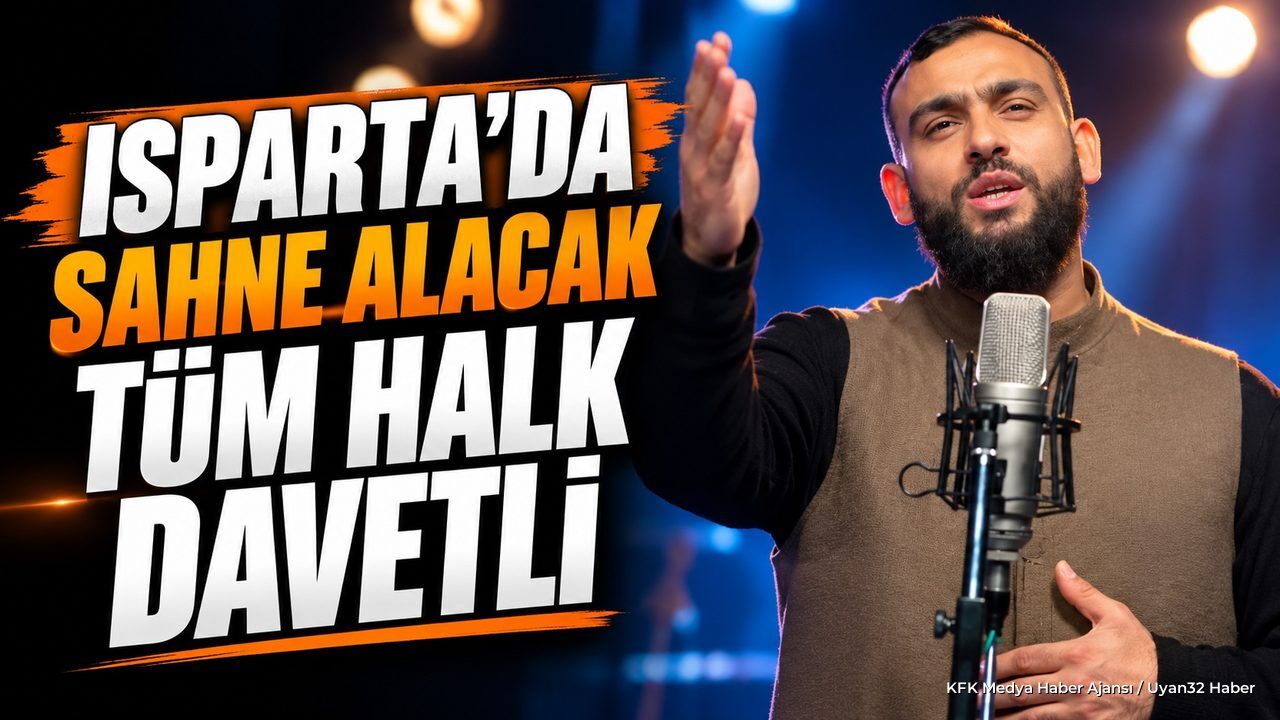 Celal Karatüre Isparta'ya Geliyor: Ücretsiz İlahi Konseri