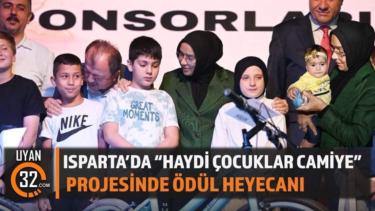 Çocuklar Camiyle Buluştu, Ödüller Sahiplerini Buldu