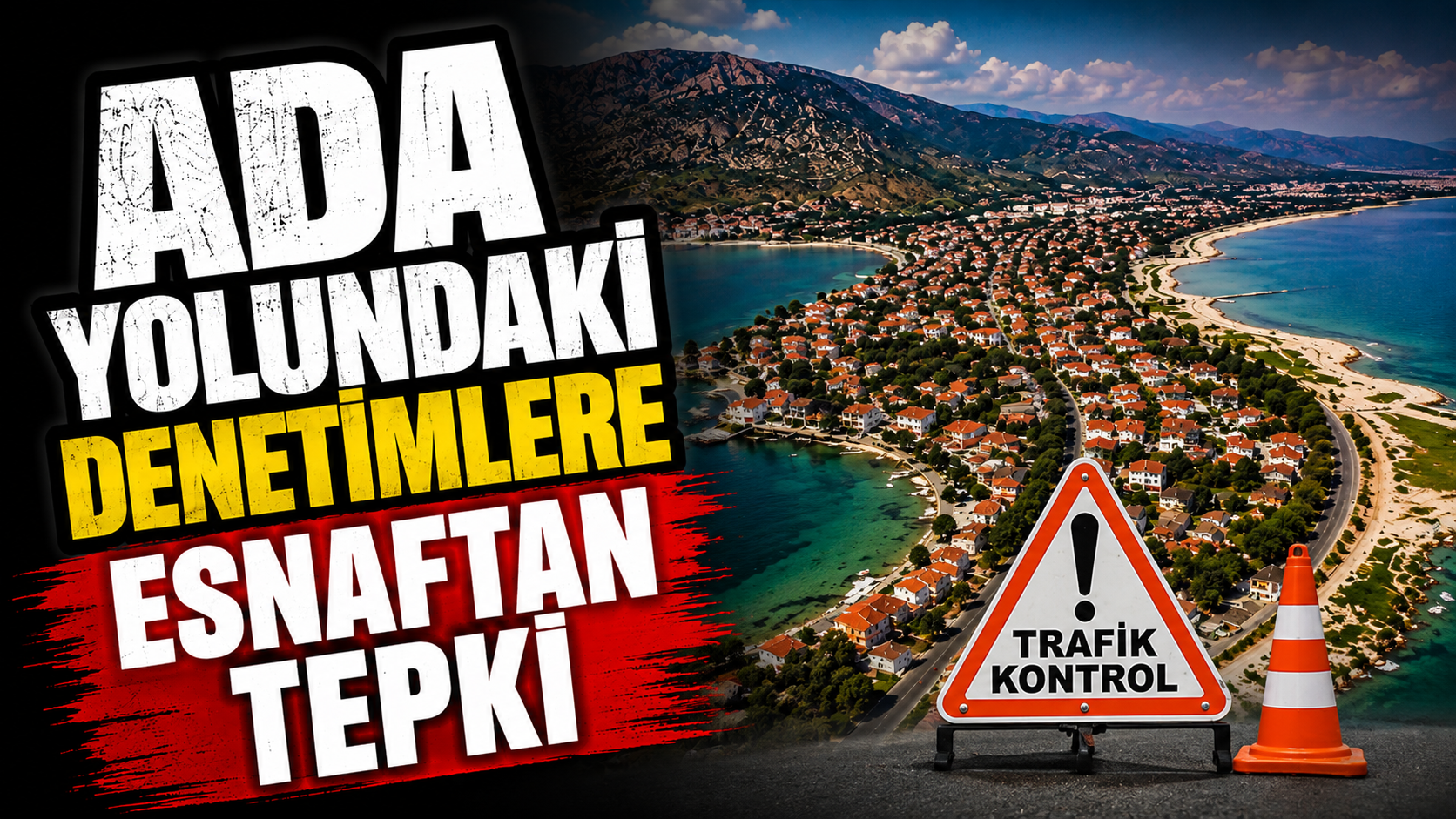Eğirdir Yeşilada Esnafından Denetim Tepkisi