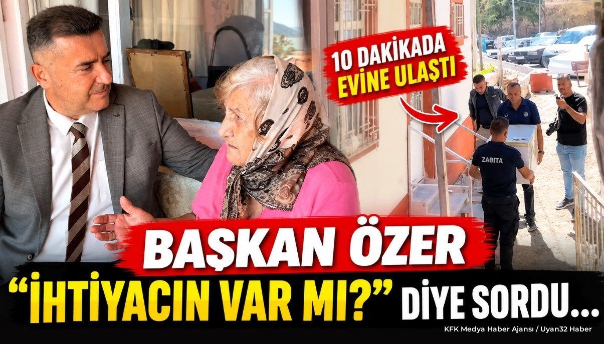 Eğirdir'de 10 Dakikada Çözüm: Başkan Özer'den Anlamlı Ziyaret