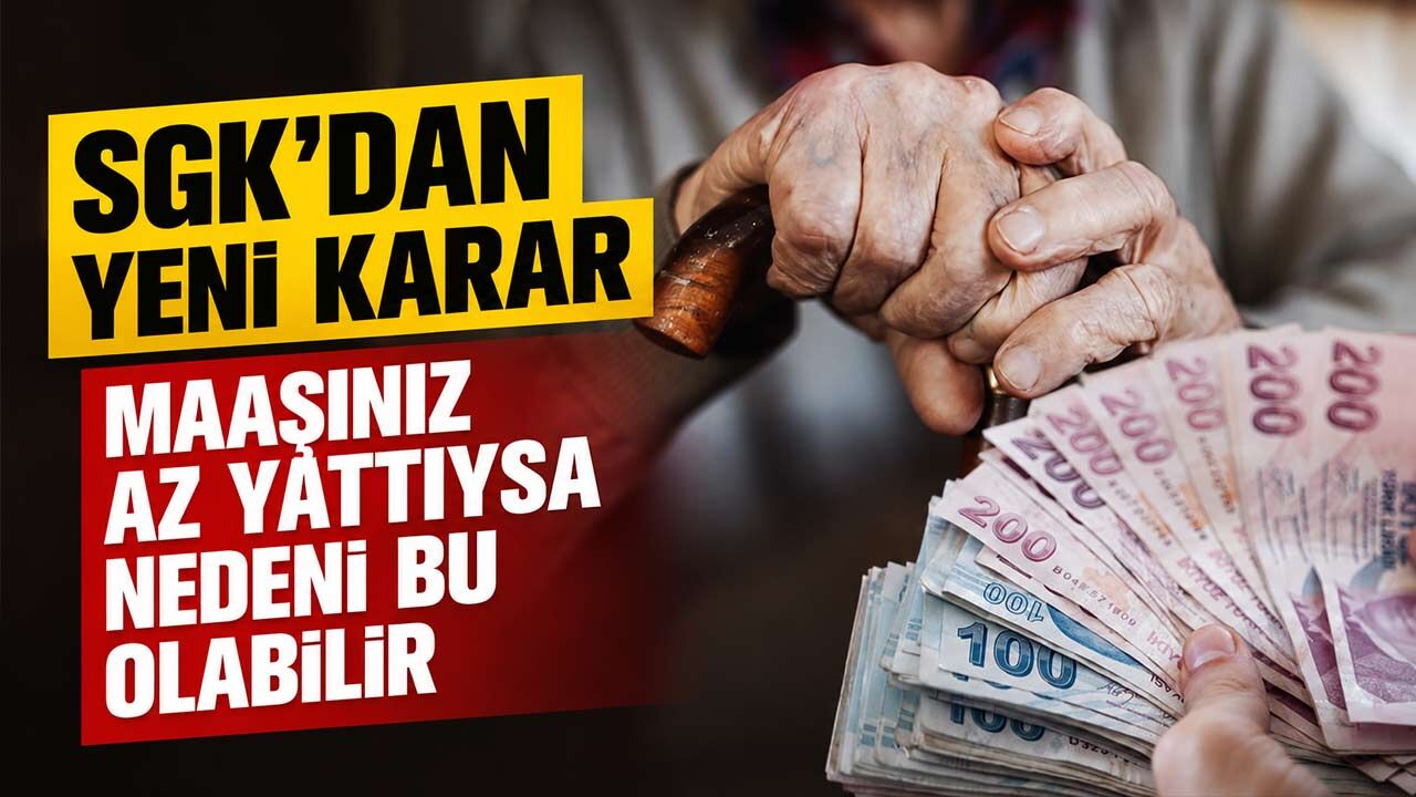 SGK Duyurdu: Emekli Maaşlarından Kesilecek Yeni Tutar Belli Oldu
